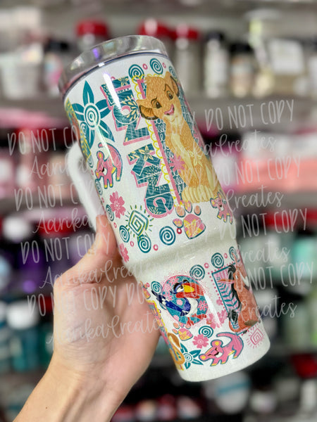 Lions Sublimation Tumbler