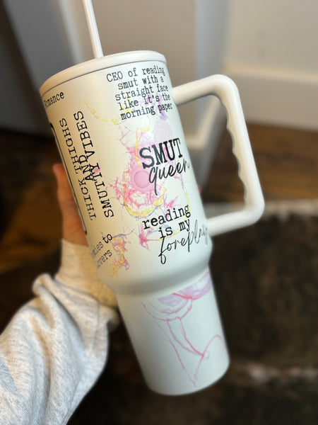 Pink Smut Vibes Sublimation Tumbler