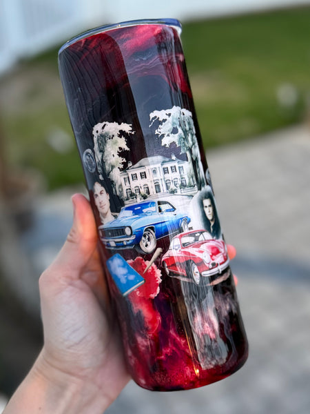 Vampire Swirl 20oz Tumbler RTS