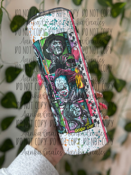 Horror Gang Sublimation Tumbler