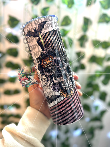 Top Hat Skelly Sublimation Tumbler