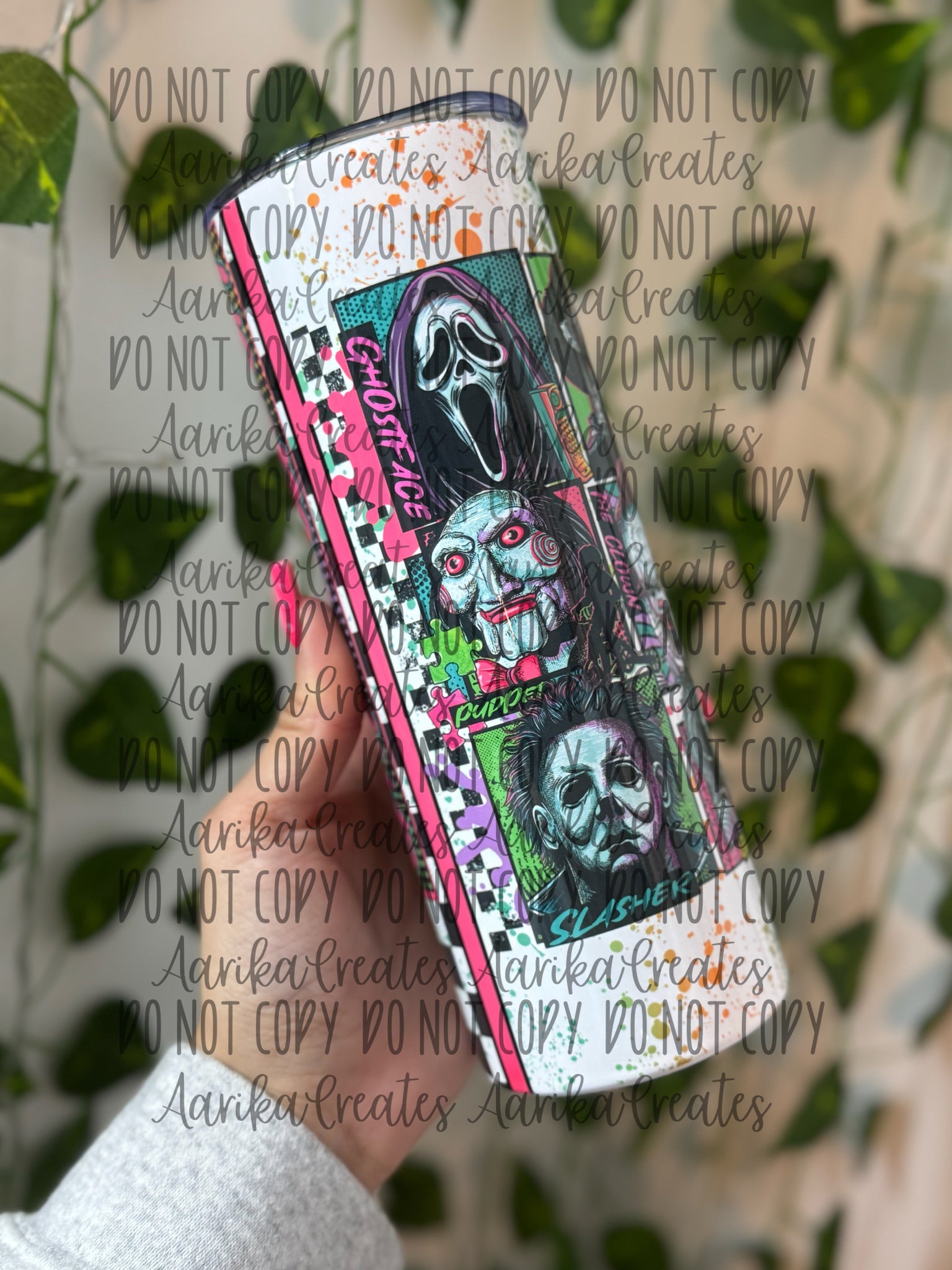 Horror Gang Sublimation Tumbler