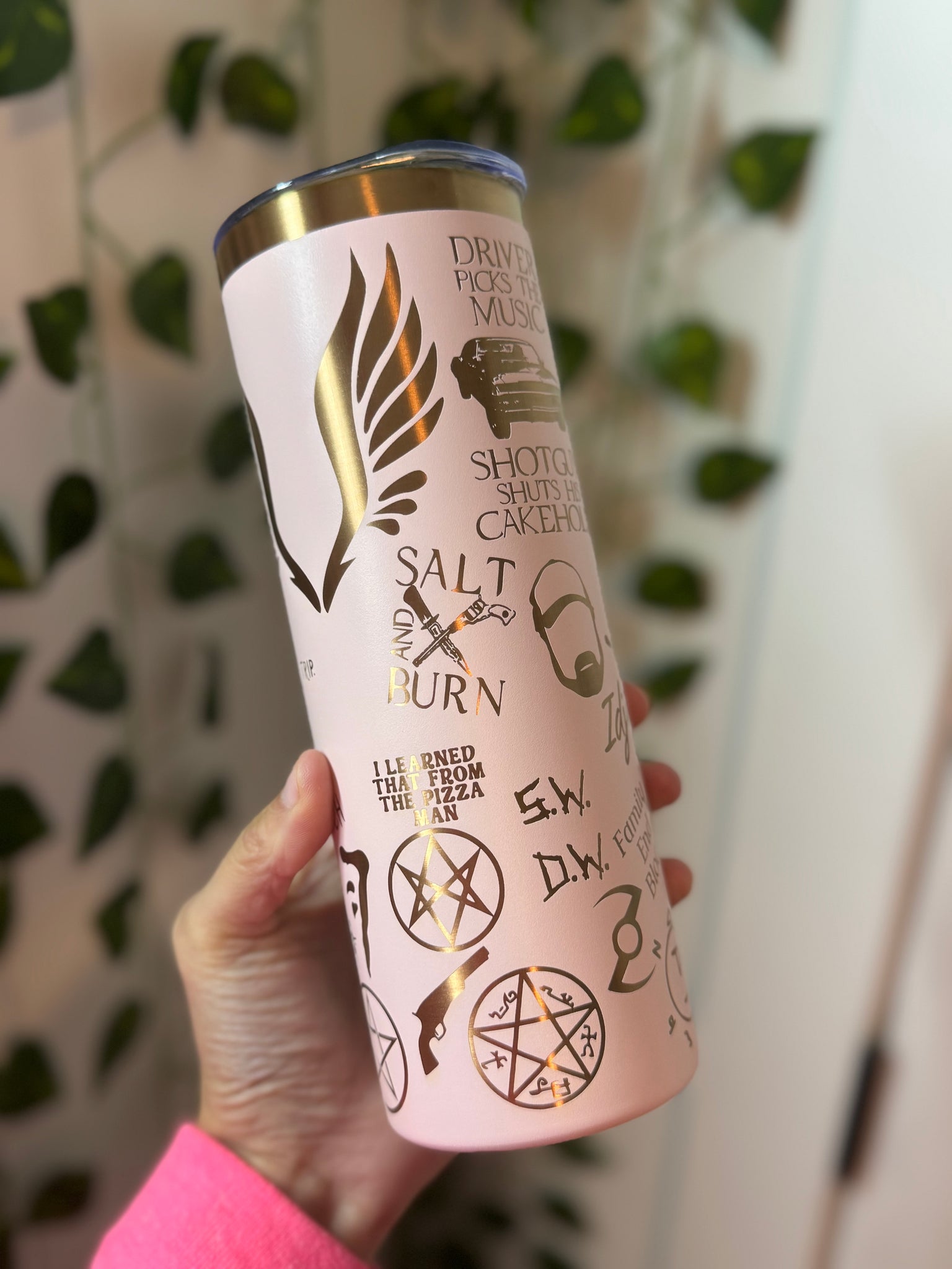 SPN Inspired Engraved Tumbler