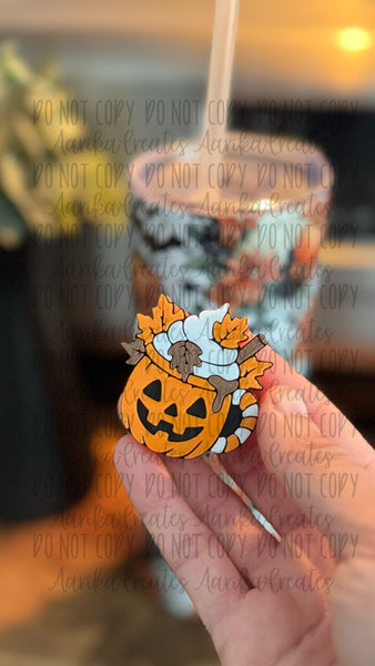 Straw Toppers 3D printed