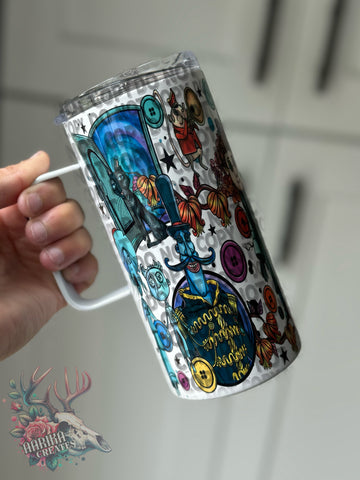 Coraline 15oz Handle Sublimation Tumbler