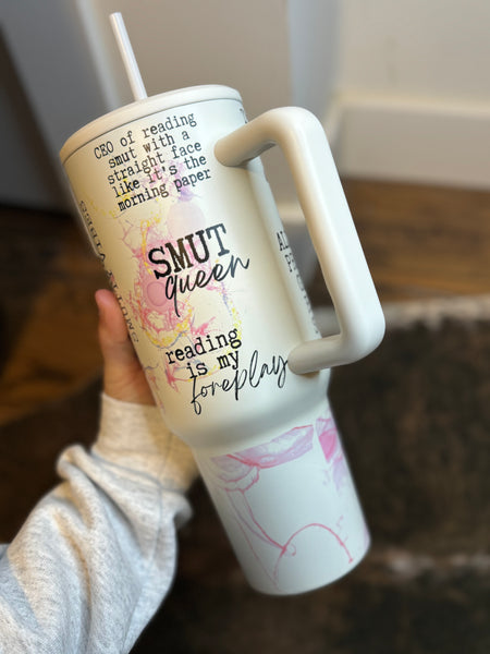 Pink Smut Vibes Sublimation Tumbler