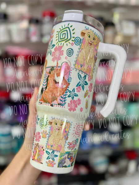 Lions Sublimation Tumbler