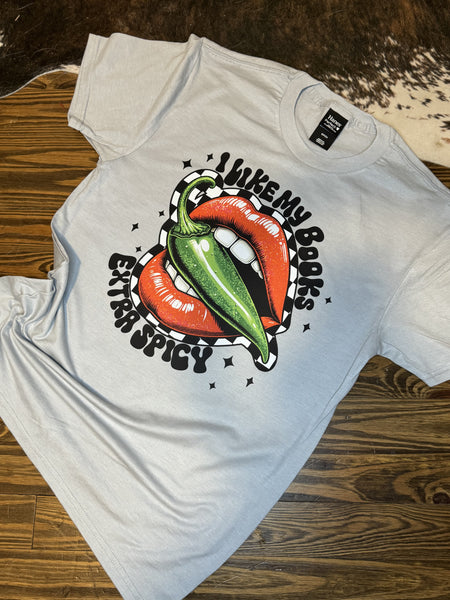 Spicy lips and books T-Shirt