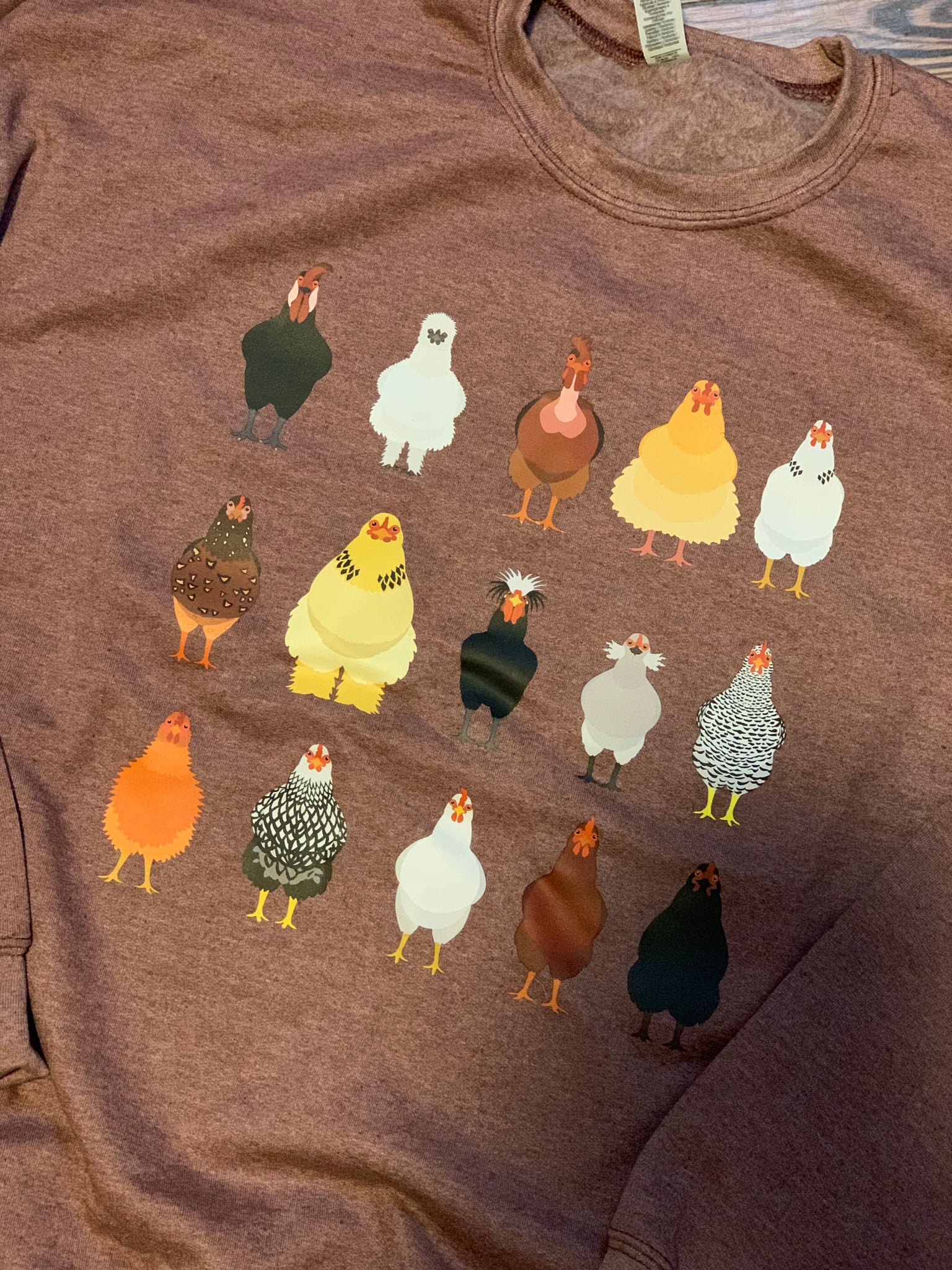 Chicken Mom Era Crewneck