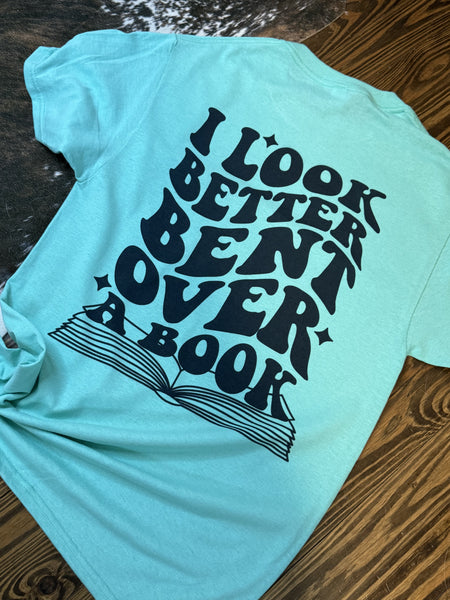 Bent Over A Book T-Shirt