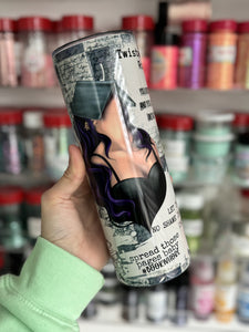 Twisted Purple 20oz Sublimation Tumbler