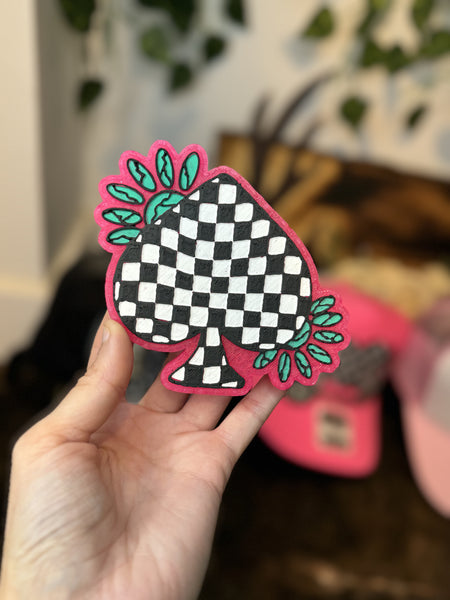 Checkered Spade Freshie