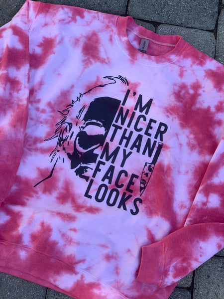 Nicer Than My Face Looks Crewneck