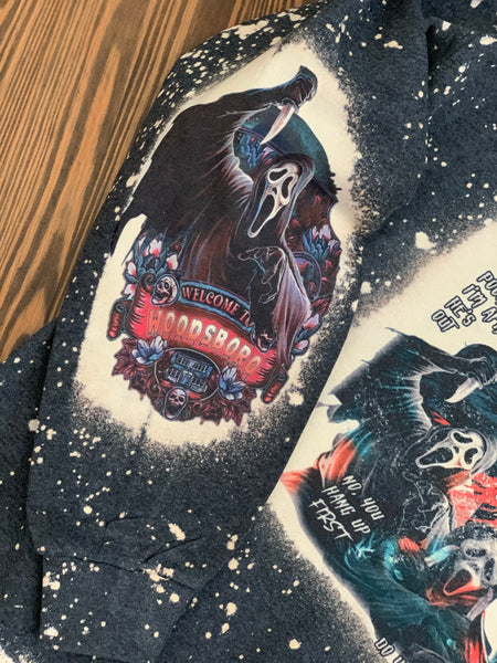 Ghostface Bleached Crewneck