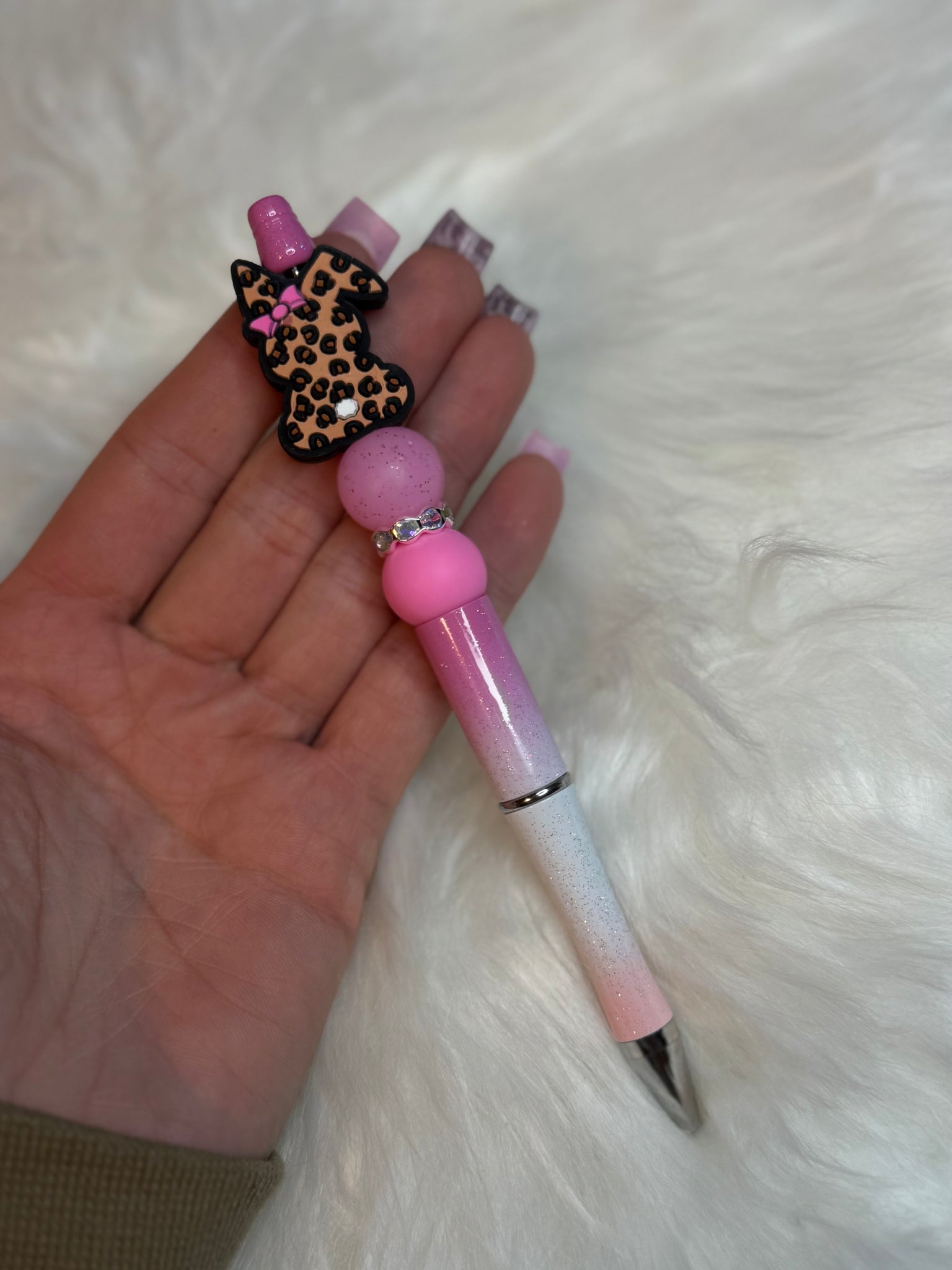 Pink Easter Bunny Pen