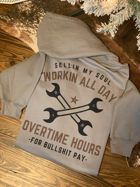 Overtime Hours Hoodie