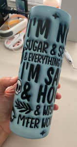 Sage and Hood Sublimation Tumbler