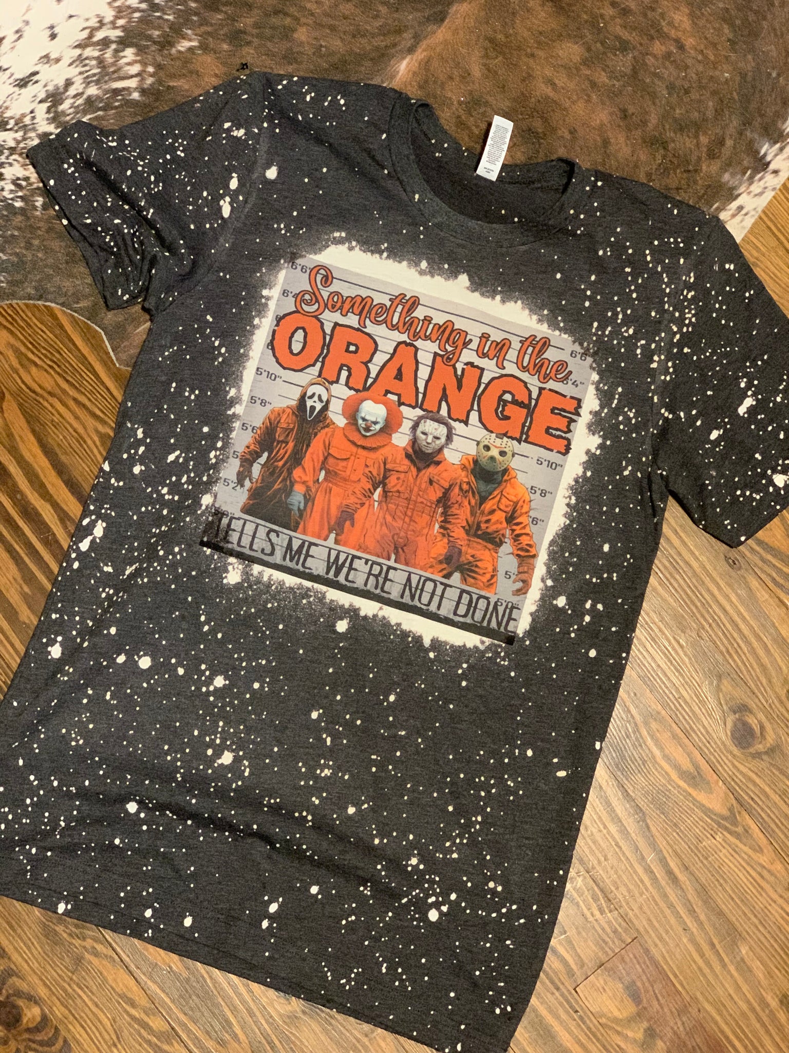 Something in the Orange T-Shirt