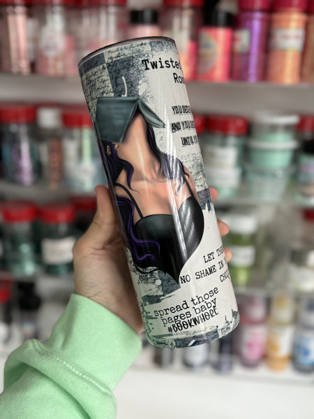 Twisted Purple 20oz Sublimation Tumbler