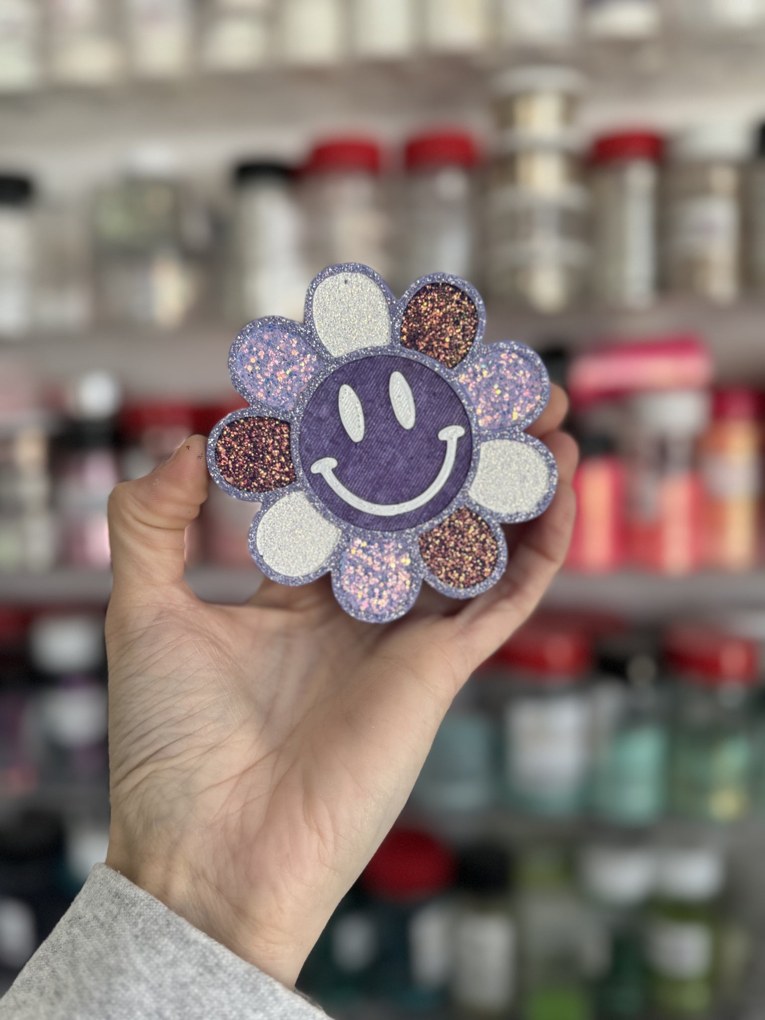 Purple Smiley Daisy RTS