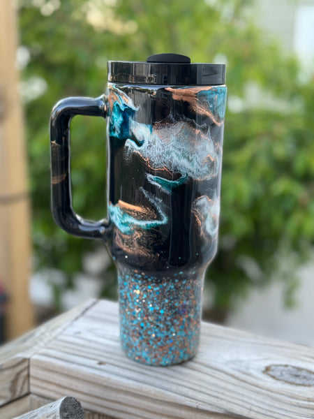 Ink Swirl 40oz Tumbler RTS