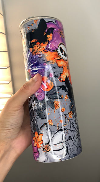 Spooky Vibes 20oz Sublimation Tumbler