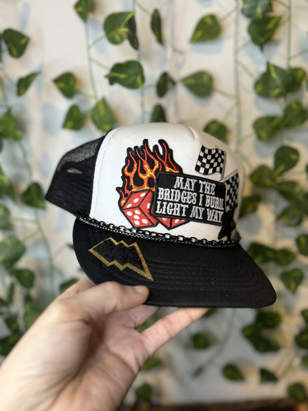 Burn Bridges Trucker Hat