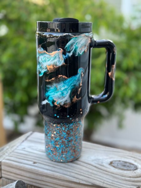 Ink Swirl 40oz Tumbler RTS