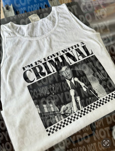 In Love With a Criminal Tank Top