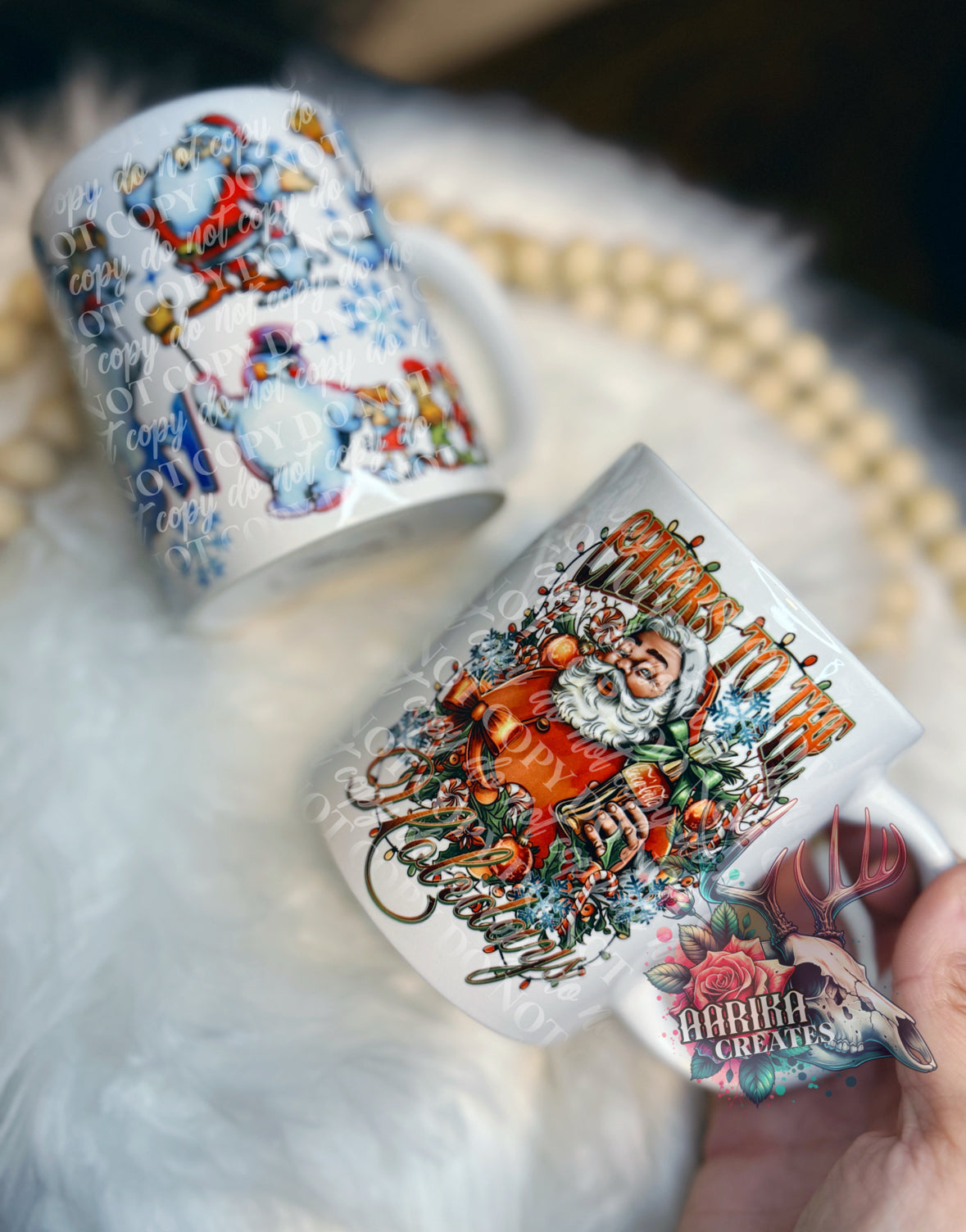 Cheers to the Holidays Ceramic Mug