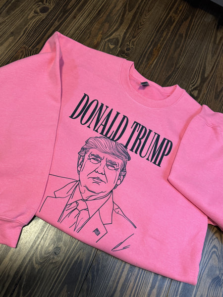 Trump Sketch Crewneck