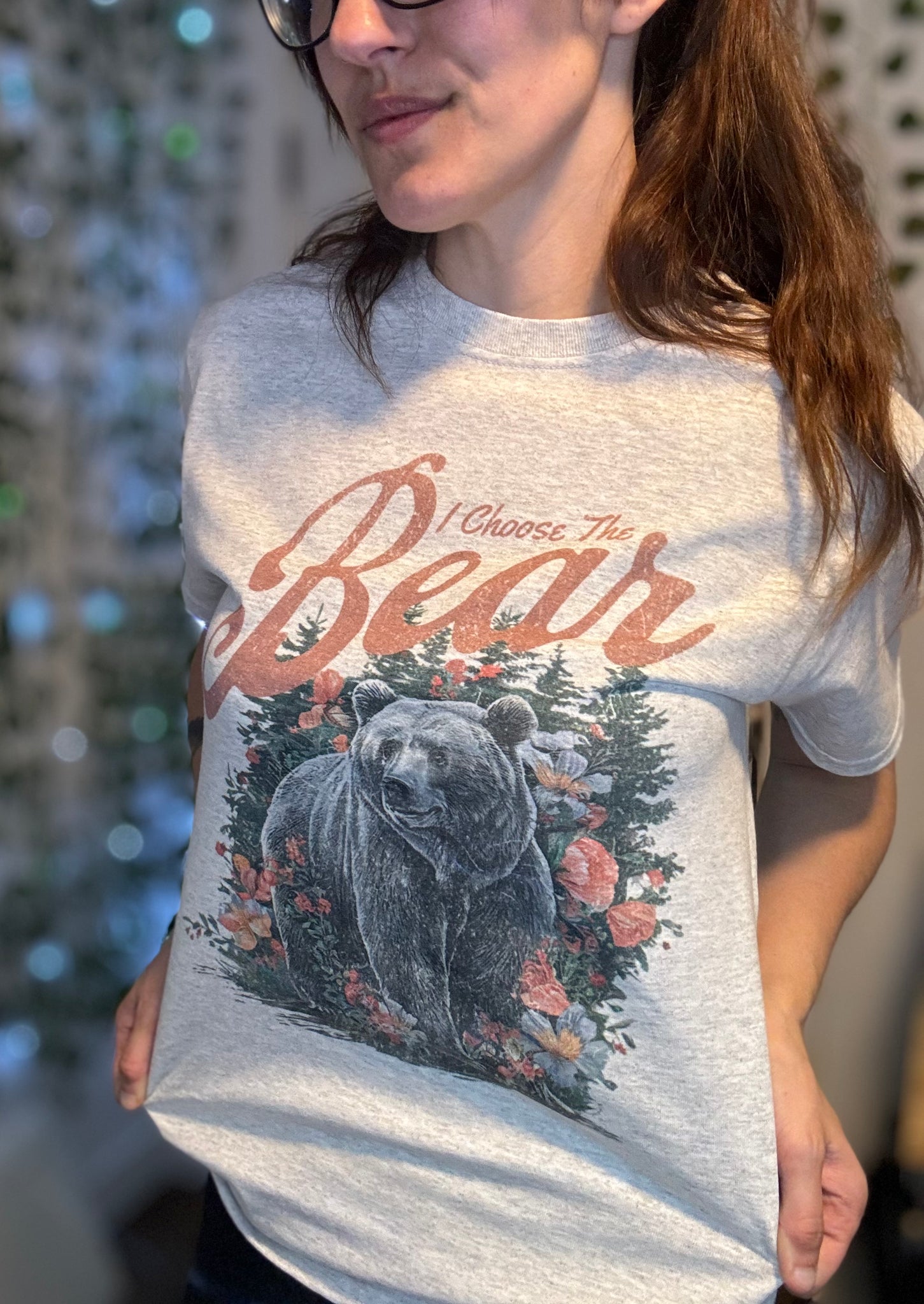 Choose The Bear Floral Version T-Shirt