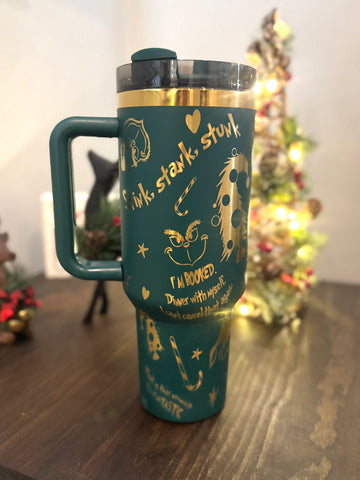 Merry G Mas Engraved Tumbler