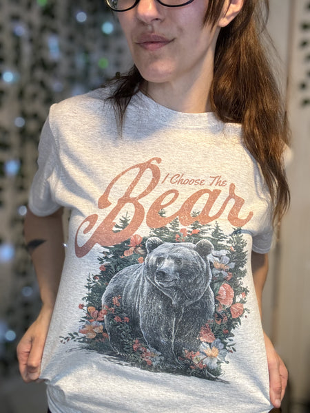 Choose The Bear Floral Version T-Shirt