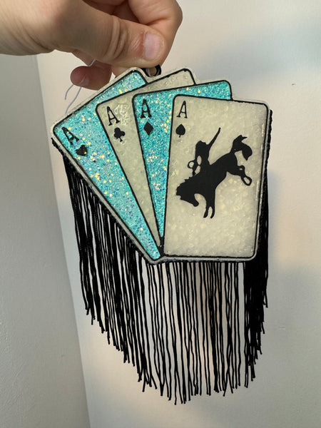 Cowboy Cards Freshie