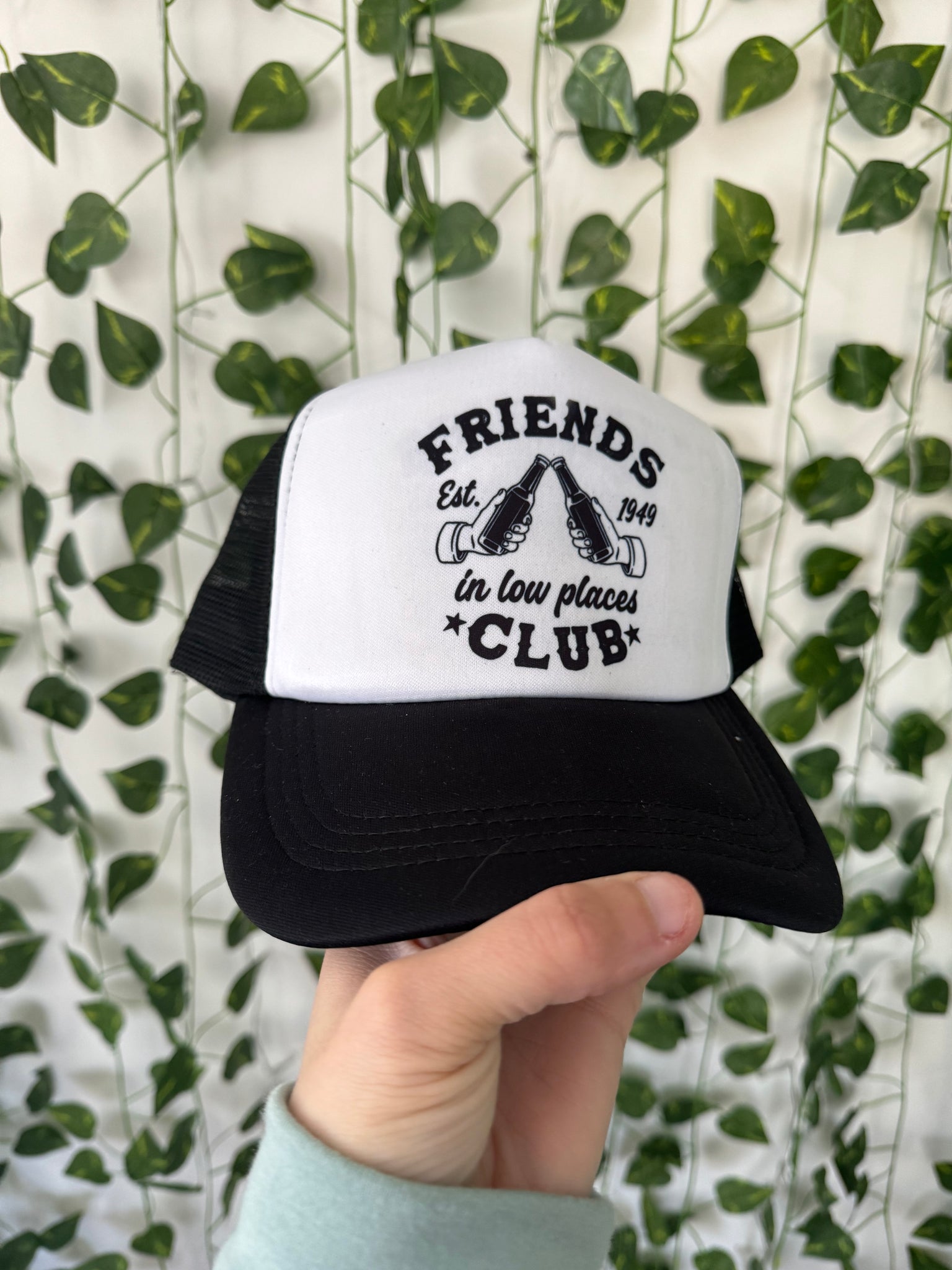 Friends In Low Places Trucker Hat