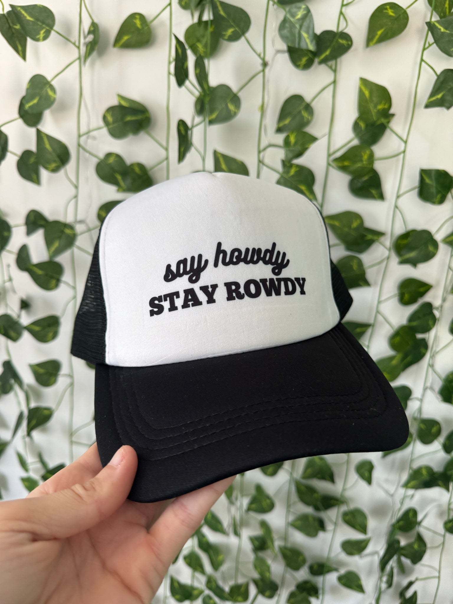 Say Howdy Trucker Hat