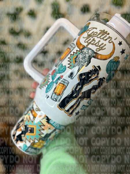 Tipsy 40oz Sublimation Tumbler