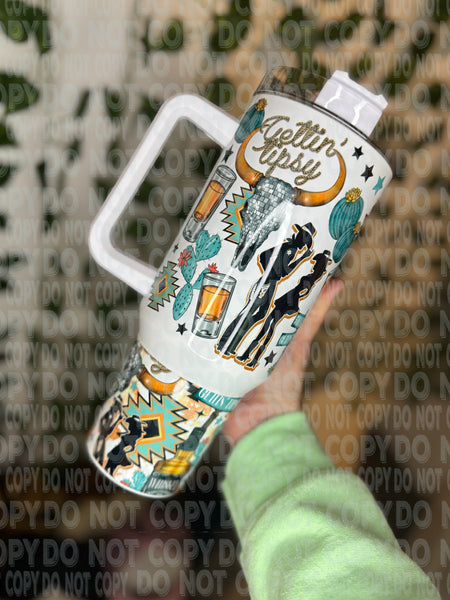 Tipsy 40oz Sublimation Tumbler