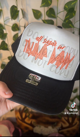 All Sugar Trump Trucker Hat