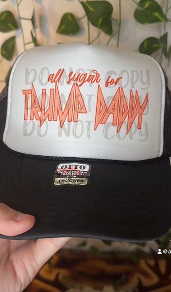 All Sugar Trump Trucker Hat