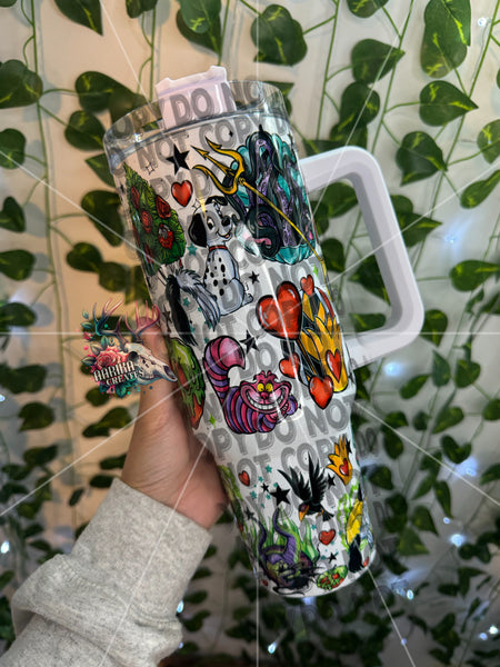 Villains 40oz Sublimation Tumbler