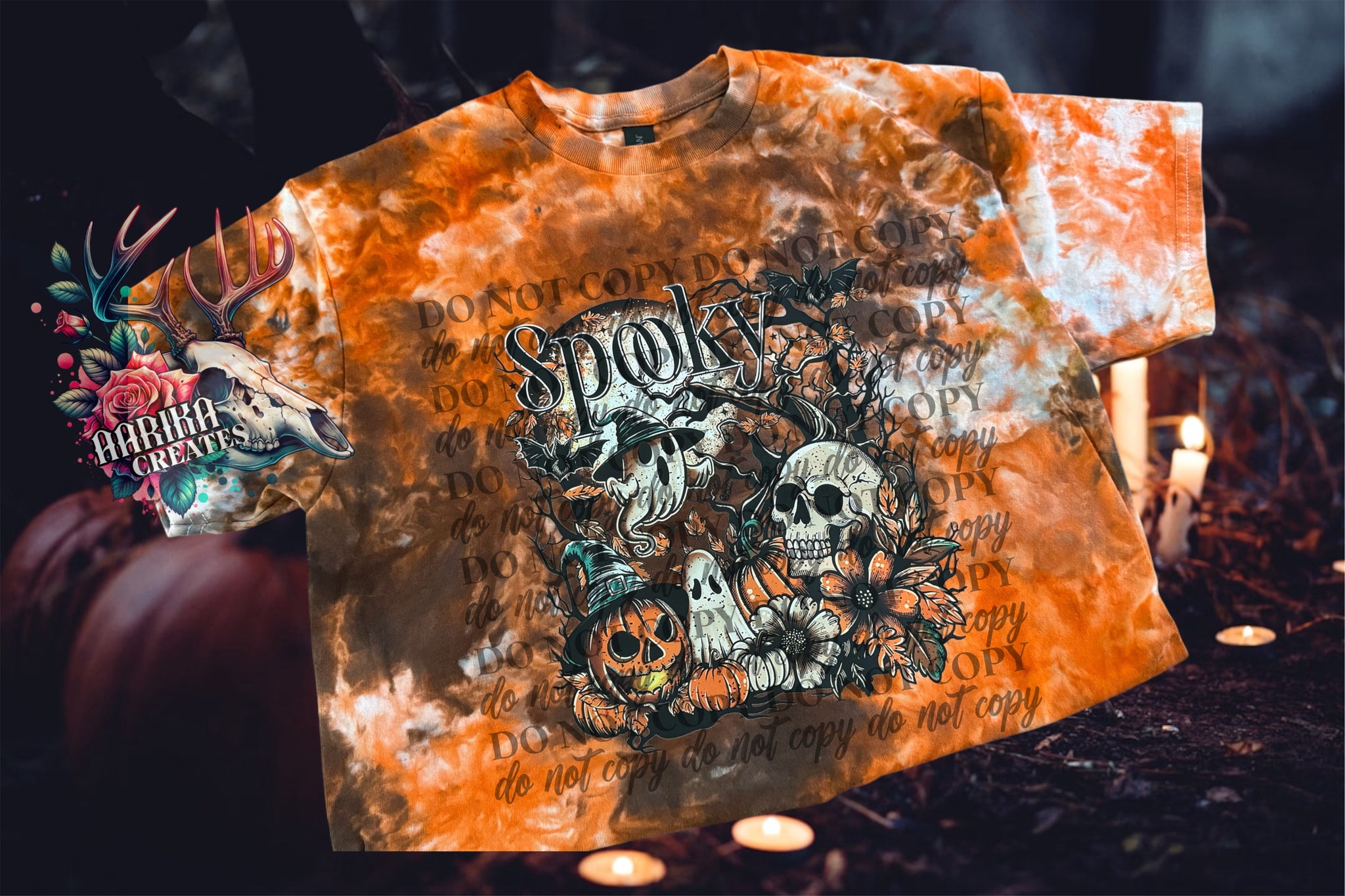 Spooky Tie Dye RTS