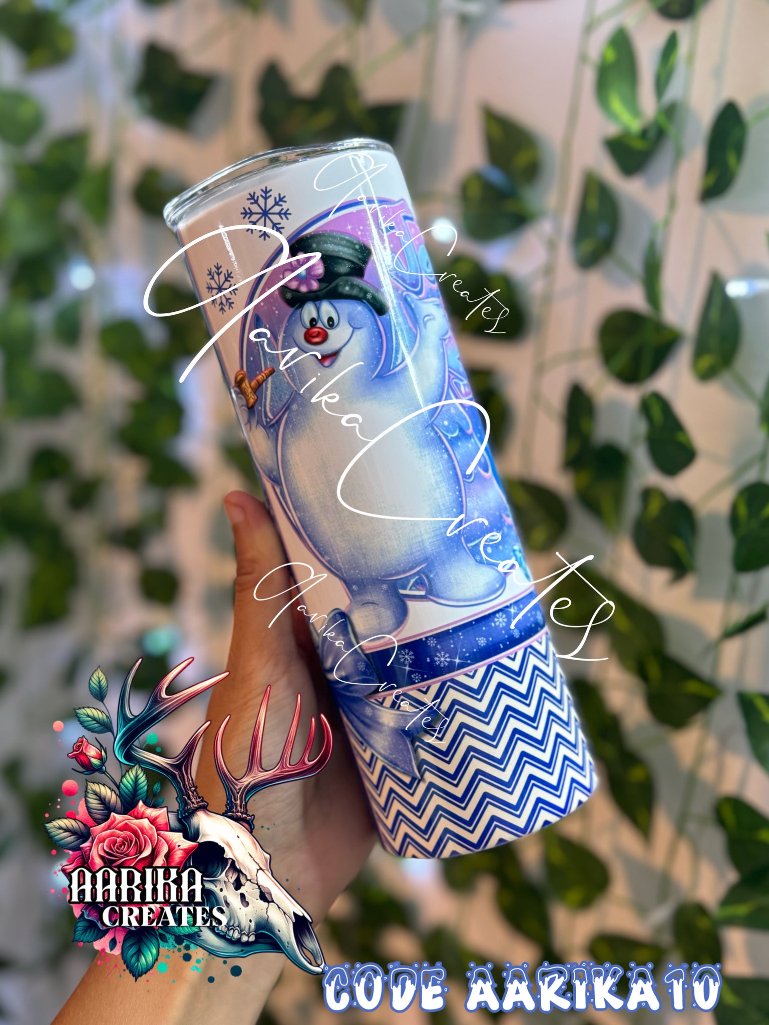 Frosty ☃️ Sublimation Tumbler