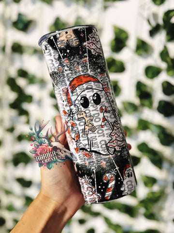 Merry Ghost Sublimation Tumbler