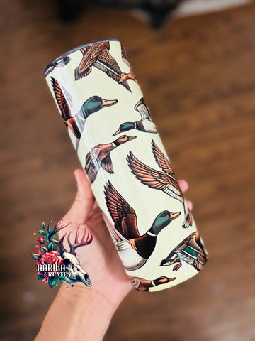 Flying Ducks Sublimation Tumbler