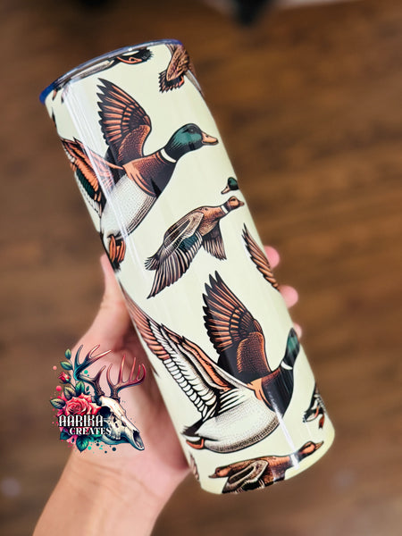 Flying Ducks Sublimation Tumbler