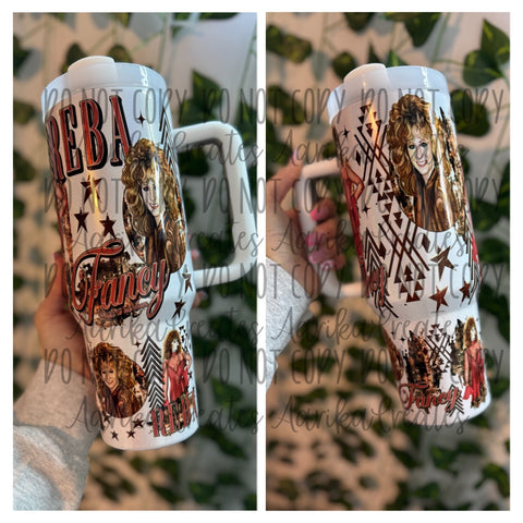 Fancy 40oz Sublimation Tumbler