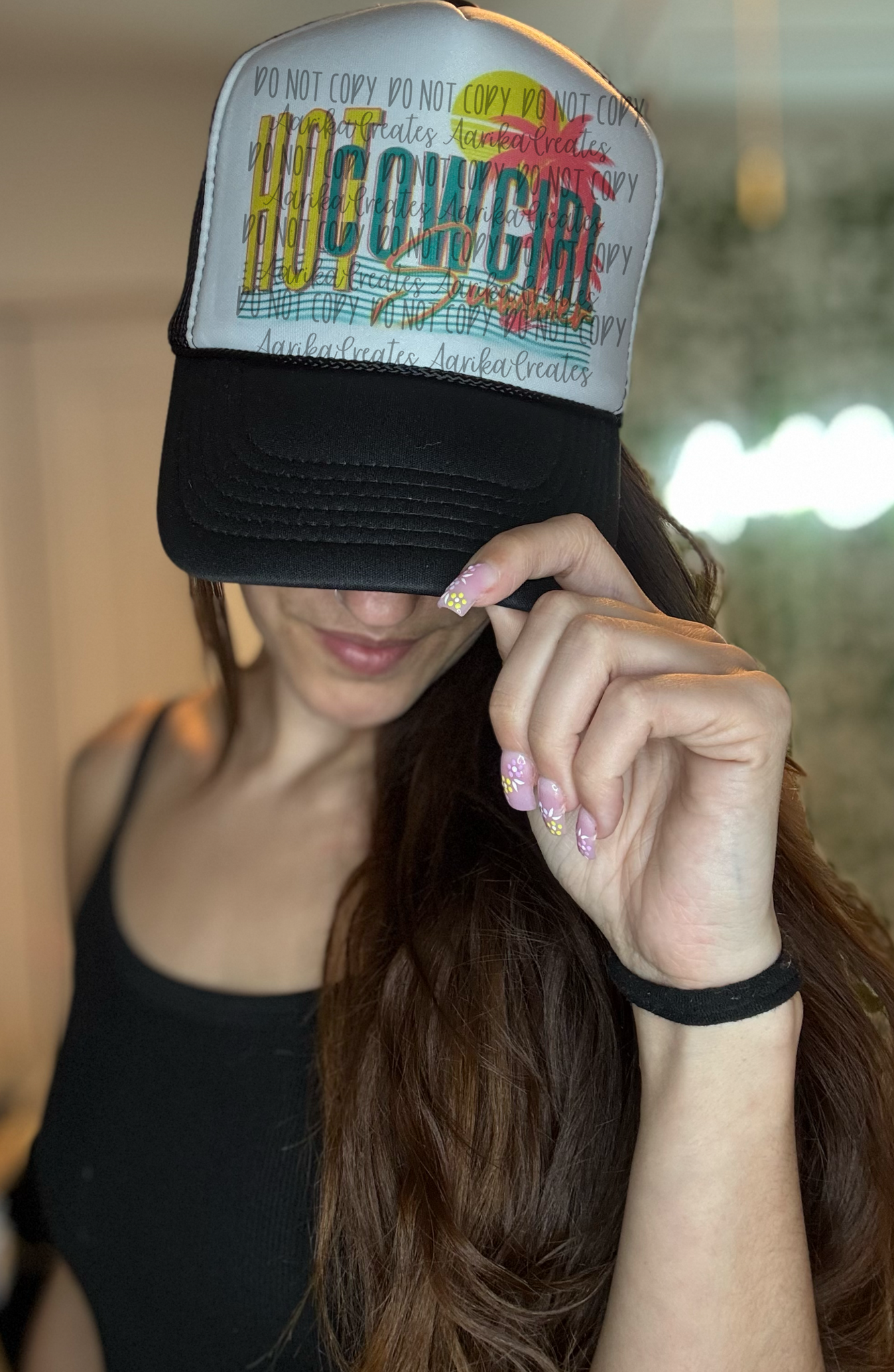 Hot CowGirl Summer Trucker Hat