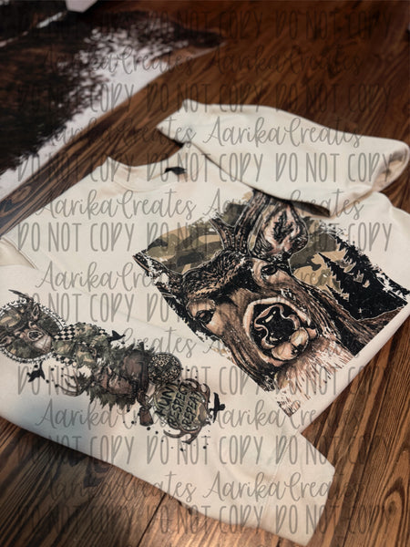 Camo Whitetail Crewneck